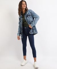 Jaqueta-Jeans-Feminina-Oversize-Destroyed-com-Bolsos-Azul-9958097-Azul_3