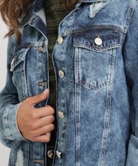 Jaqueta-Jeans-Feminina-Oversize-Destroyed-com-Bolsos-Azul-9958097-Azul_4