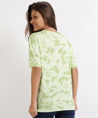 Blusa-Feminina--there-is-no-PLANET-B--Estampada-Tie-Dye-Manga-Curta-Decote-Redondo-Verde-9959084-Verde_4