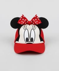 Bone-Infantil-Minnie-Aba-Curva-com-Orelhas-e-Laco-Vermelho-9947989-Vermelho_1