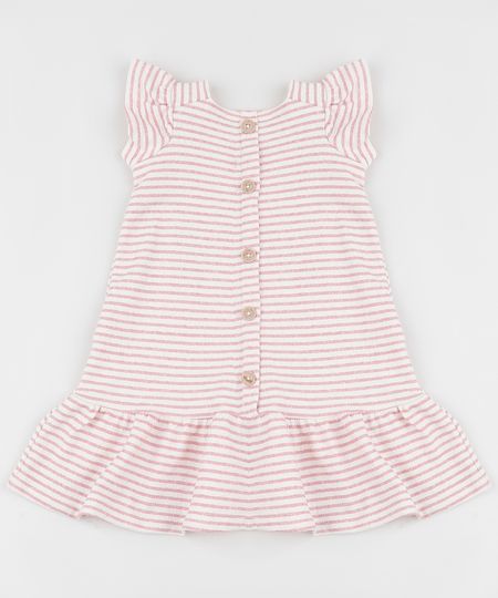 Vestido-Infantil-Canelado-Estampado-Listrado-com-Babado-e-Botoes-Rosa-9942846-Rosa_1