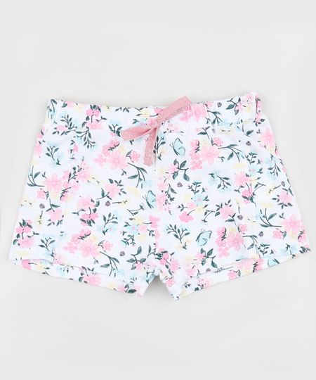 Short-Infantil-Estampado-Floral-Multicor-9952734-Multicor_1 Short-Infantil-Estampado-Floral-Multicor-9952734-Multicor_1