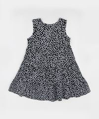 Vestido-Infantil-Estampado-de-Poa-com-Botoes-e-Babado-Preto-9955417-Preto_2