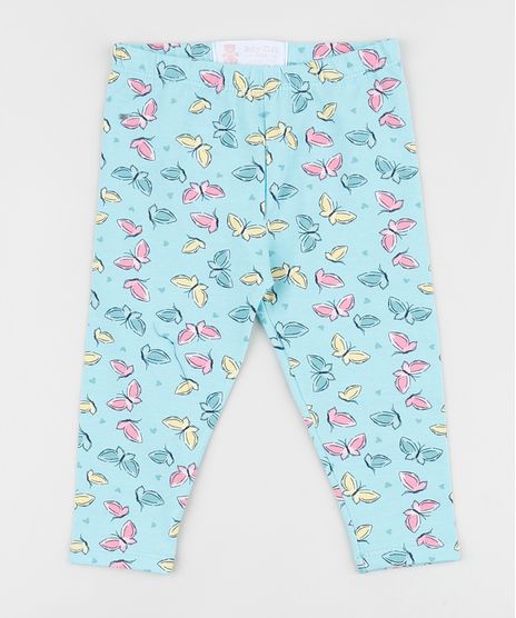 Calca-Legging-Infantil-Estampada-de-Borboletas--Azul-9958879-Azul_1