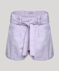 Short-Feminino-Clochard-Cintura-Alta-com-Faixa-para-Amarrar-Lilas-9949275-Lilas_5 Short-Feminino-Clochard-Cintura-Alta-com-Faixa-para-Amarrar-Lilas-9949275-Lilas_5