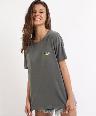 Blusa-Feminina-Mulher-Maravilha-Manga-Curta-Decote-Redondo-Chumbo-9959537-Chumbo_1