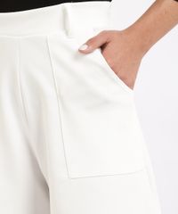 Bermuda-Feminina-Alfaiatada-com-Bolsos--Branca-9962905-Branco_4
