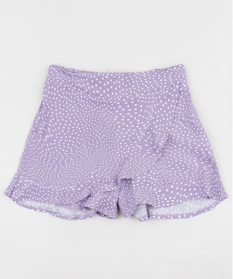 Short-Saia-Infantil-Estampado-de-Poa--Lilas-9963620-Lilas_1