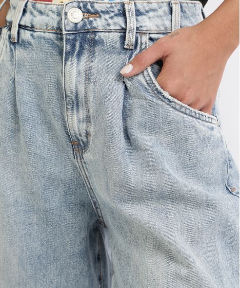 calça baggy destroyed