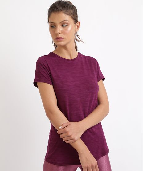 Blusa-Feminina-Basica-Esporte-Ace-Manga-Curta-Decote-Redondo-Vinho-9961232-Vinho_1
