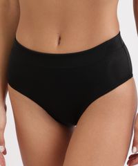 Calcinha-Feminina-Dilady-Zero-Barriga-Plus-Size-Cintura-Alta-Preta-9961159-Preto_1
