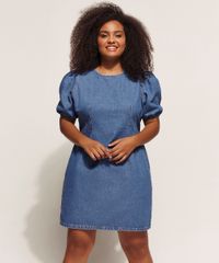 Vestido-Jeans-Feminino-Curto-com-Pences-Manga-Bufante-Azul-Medio-9960702-Azul_Medio_3