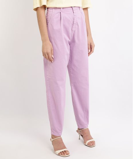Calca-de-Sarja-Feminina-Mindset-Slouchy-Cintura-Super-Alta-Lilas-9950380-Lilas_1