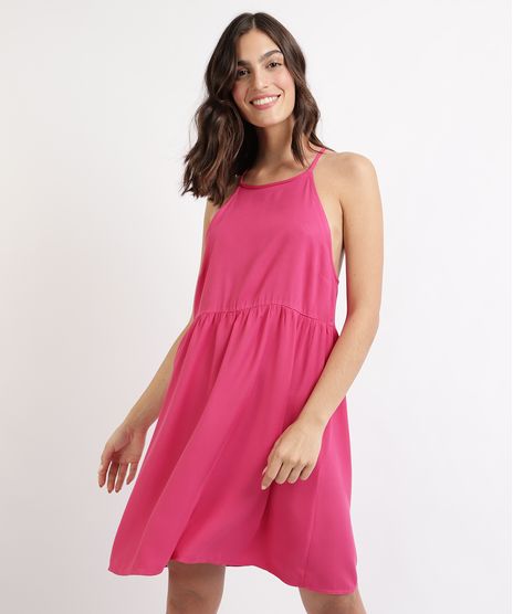 Vestido-Feminino-Mindset-Curto-Halter-Neck-com-Recorte-Pink-9964131-Pink_1