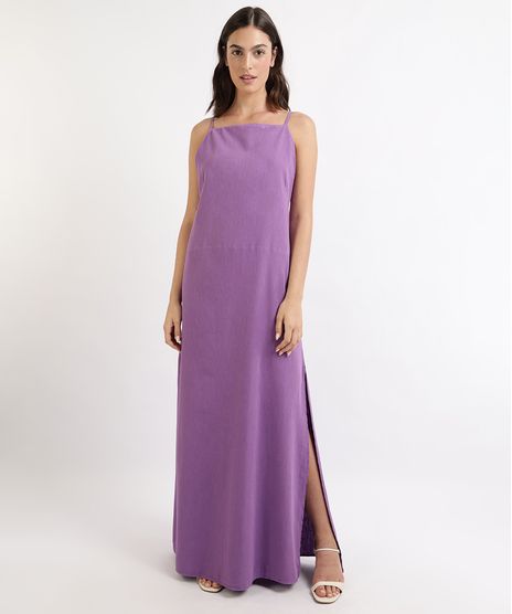 Vestido-Feminino-Mindset-Longo-Halter-Neck-com-Fenda-e-Vazado-Roxo-9964423-Roxo_1
