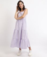 Vestido-Feminino-Mindset-Midi-Estampado-Xadrez-Vichy-com-Recortes-Alca-Media-com-Laco-Lilas-9963101-Lilas_3