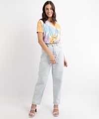 T-Shirt-Feminina-Mindset-Pernalonga-Estampada-Tie-Dye-Manga-Curta-Decote-Redondo-Multicor-9963122-Multicor_3