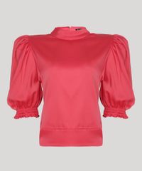Blusa-Feminina-Mindset-Acetinada-com-Abertura-e-Amarracao-Manga-Bufante-Gola-Alta-Pink-9964406-Pink_5