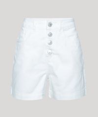 Short-de-Sarja-Feminino-Mindset-Cintura-Super-Alta-com-Botoes-Off-White-9964416-Off_White_5