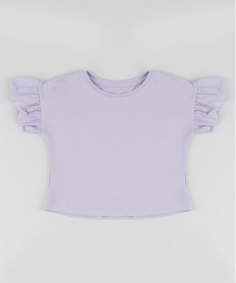 Blusa-Infantil-Basica-Decote-Redondo-Manga-Curta-com-Babado-Lilas-9961485-Lilas_1