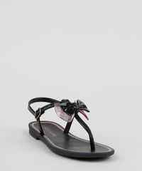 Rasteirinha-Infantil-Grendha-com-Laco-e-Glitter-Preta-9958774-Preto_5