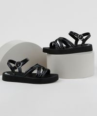 Sandalia-Feminina-Zaxy-Loop-Tiras-Cruzadas-Preta-9959920-Preto_1