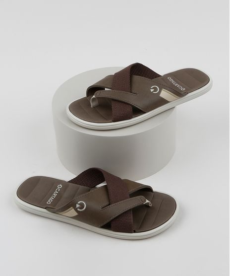 Chinelo-Masculino-Cartago-com-Tiras-Cruzadas-Marrom-9958908-Marrom_1