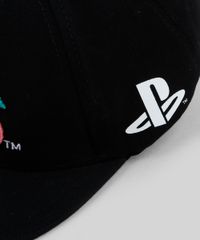 Bone-Masculino-Aba-Reta-Playstation-com-Bordado-Preto-9959526-Preto_4 Bone-Masculino-Aba-Reta-Playstation-com-Bordado-Preto-9959526-Preto_4