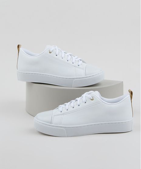 Tenis-Feminino-Oneself-com-Recorte-Metalizado-Branco-9960677-Branco_1