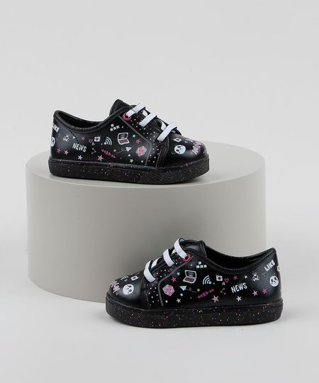 Tenis-Infantil-Molekinha-Estampado--Preto-9962483-Preto_1 Tenis-Infantil-Molekinha-Estampado--Preto-9962483-Preto_1