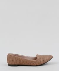 Slipper-Feminino-Moleca-Bico-Fino-Texturizado-Bege-9963523-Bege_2