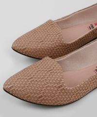 Slipper-Feminino-Moleca-Bico-Fino-Texturizado-Bege-9963523-Bege_3
