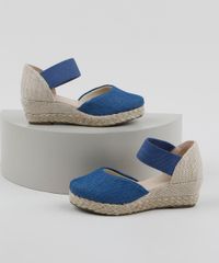 Espadrille-Jeans-Infantil-Palomino-Texturizada-Azul-Medio-9964937-Azul_Medio_1