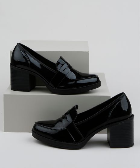 Mocassim-de-Verniz-Feminino-Beira-Rio-Salto-Grosso-Medio-Preto-9947679-Preto_1