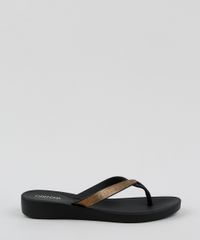Tamanco-Feminino-Grendha-Mais-Conforto-Metalizado-Preto-9958705-Preto_2