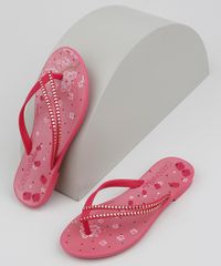 Chinelo-Infantil-Grendha-Bela-Estampada-Floral-Rosa-Escuro-9958769-Rosa_Escuro_1