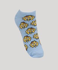 Kit-de-2-Meias-Femininas-Cano-Baixo-Os-Simpsons-Estampada-Multicor-9961791-Multicor_2