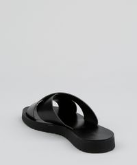 Rasteirinha-Feminina-Oneself-com-Tiras-Cruzadas-Preta-9962441-Preto_4