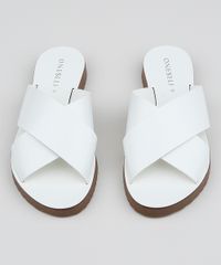 Rasteirinha-Feminina-Oneself-com-Tiras-Cruzadas-Branca-9962442-Branco_5