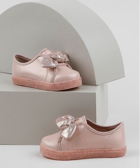 Tenis-Infantil-Molekinha-com-Laco-Metalizado-e-Solado-com-Glitter-Rose-9962482-Rose_1