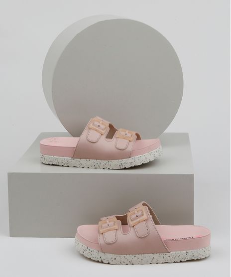 Rasteirinha-Infantil-Molekinha-Birken-com-Fivelas-Rose-9962892-Rose_1