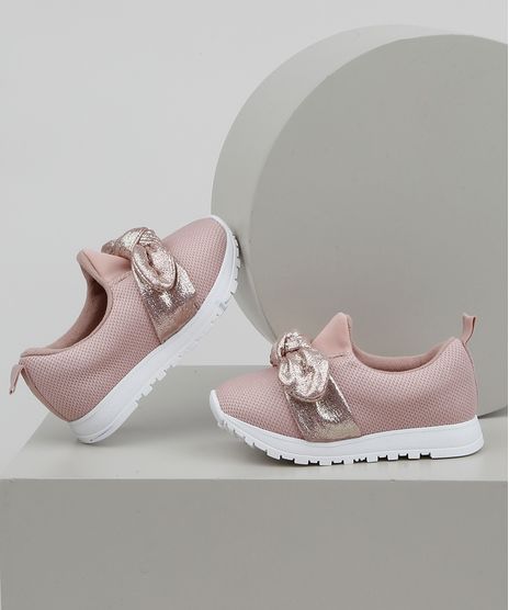 Tenis-Infantil-Molekinha-Knit-Calce-Facil-com-Laco-Rosa-9962890-Rosa_1