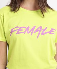 T-Shirt-Feminina-Mindset--Female--Manga-Curta-Decote-Redondo-Verde-Claro-9963126-Verde_Claro_2