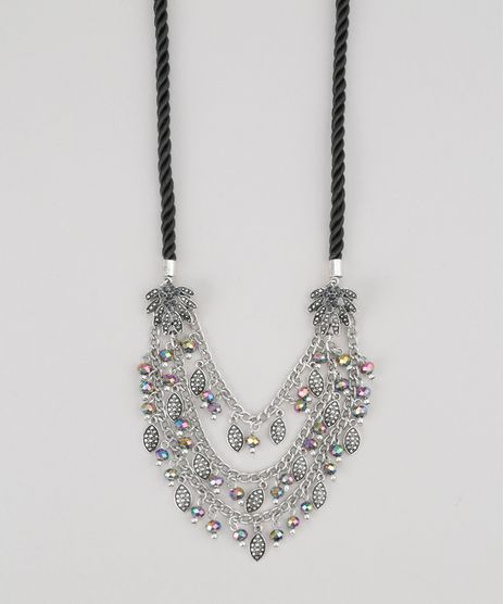 Colar-com-Strass-e-Tassel-Prateado-8657840-Prateado_1