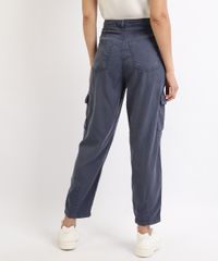 Calca-de-Sarja-Feminina-Slouchy-Cargo-Cintura-Super-Alta-Azul-Marinho-9955724-Azul_Marinho_2