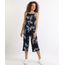 Macacao-Feminino-Pantacourt-Canelado-Estampado-de-Folhagem-Alca-Fina-Azul-Marinho-9960247-Azul_Marinho_1