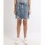 Saia-Jeans-Feminina-Curta-Destroyed-com-Cinto-Azul-9960262-Azul_1