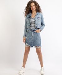Saia-Jeans-Feminina-Curta-Destroyed-com-Cinto-Azul-9960262-Azul_3