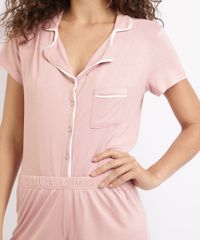 Pijama-Feminino-com-Bolso-e-Botoes-Manga-Curta-Lilas-9955963-Lilas_4