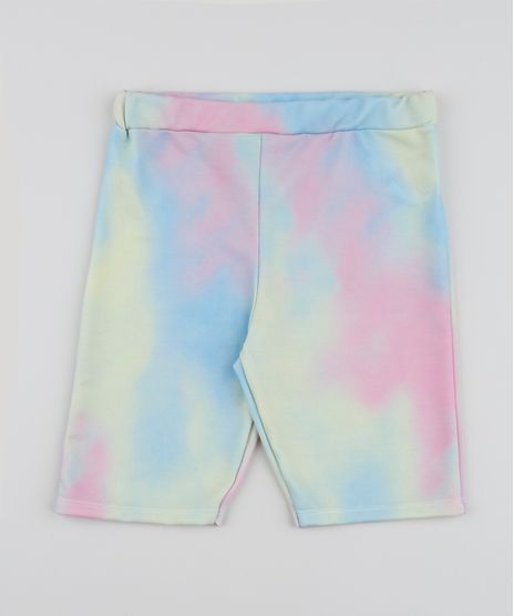 Bermuda-de-Moletom-Juvenil-Ciclista-Estampada-Tie-Dye--Multicor-9956487-Multicor_1